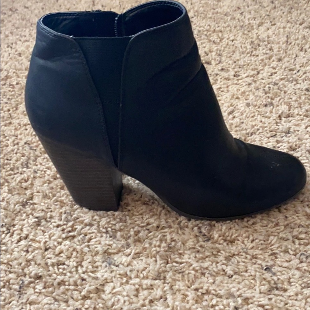 Black booties